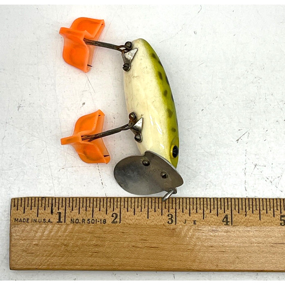 Vintage Fred Arbogast Jitterbug Fishing Gear Lure Freshwater Fish Bait - Picture 9 of 9